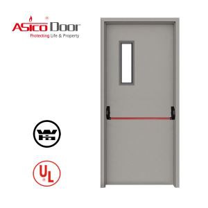 36 in. X 80 in. Ståldörr