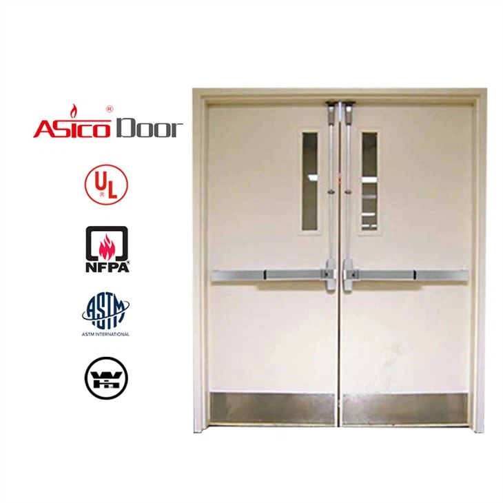 Galvaniserade ståldörrar